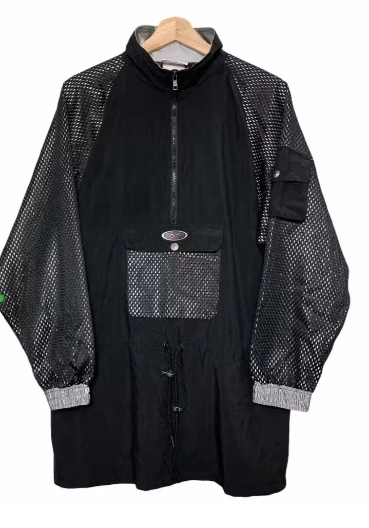 Vintage Rebook Windbreaker Anorak Jacket Large