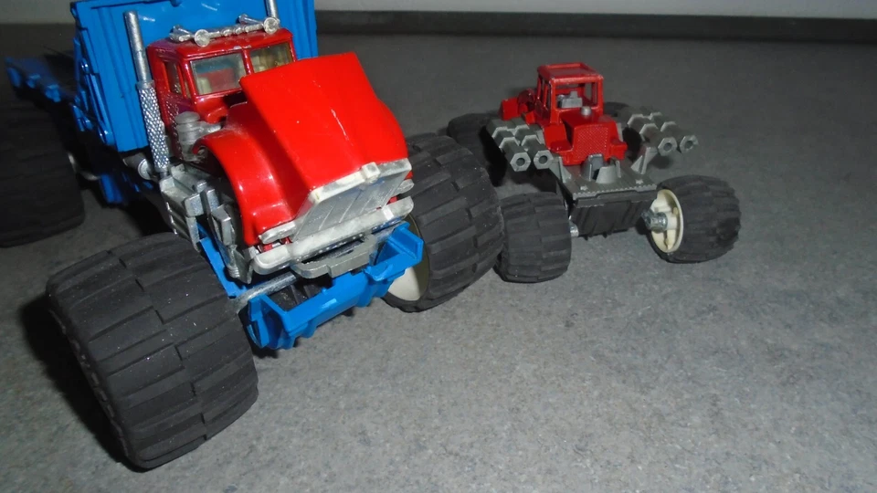 MAJORETTE : Extranimals lot éléphant et tractopelle - Photo 4/4