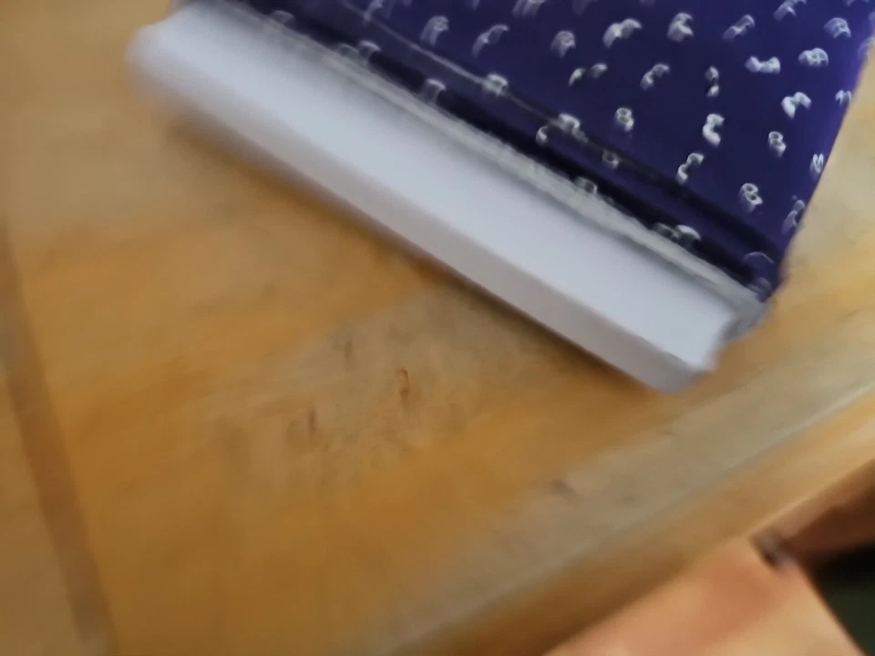 6 YDS Riley Blake Spooky Hollow GC10576 Eyeballs Eggplant Glows in the Dark - Image 3 of 3