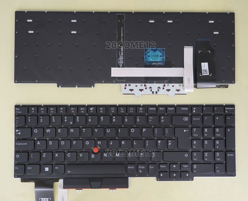 Clavier Français Original Pour Lenovo ThinkPad P16s Gen 1 21BT 21BU