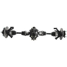 Rear 4 Wheel Drive Shaft CV Axle Gearbox Knuckle Wheel Hub kit Go kart ATV Bike