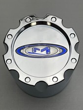 Used Moto Metal Mo953 Chrome Rear Dually Snap In Wheel Center Cap 353k133-1