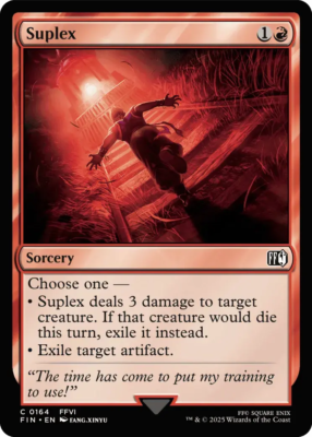 0164 Suplex FFVI FIN Final Fantasy MTG Card SHIPS NOW | eBay