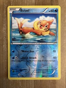 Buizel 28/106  Common Reverse Holo XY Flashfire Pokemon TCG LP
