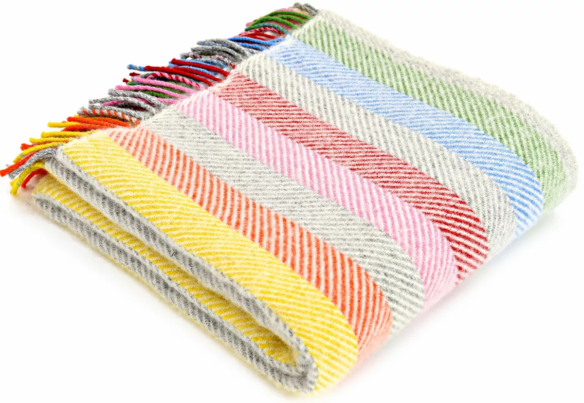 Tweedmill outlet rainbow blanket