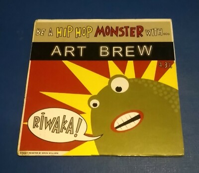 KUNST BRAUEREI RIWAKA HIP HOP MONSTER ALE BIER PUMPE GRIFF CLIP ABZEICHEN AB HH 