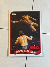 Cedric Alexander 2018 Topps Heritage WWE RAW #19