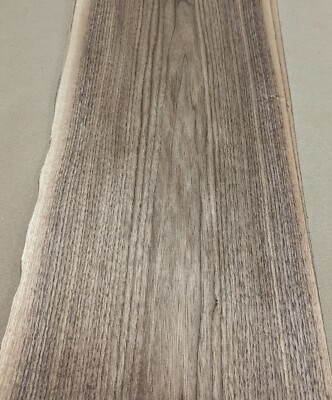 Walnut Flat Cut wood veneer sheet 12'' x 30'' raw no backing 1/42'' thickness