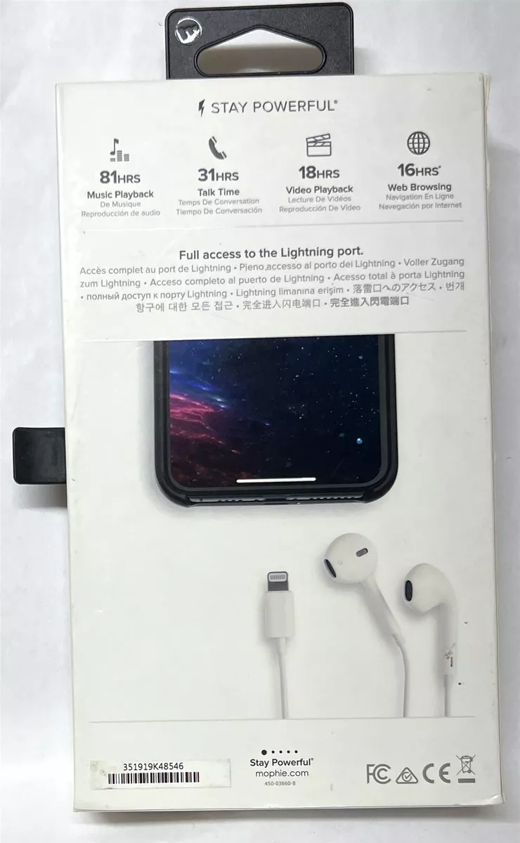 mophie Juice Pack Access Battery Charging Case for iPhone XS Max