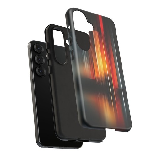 Fiery Echoes Radian Streaks Pattern - Phone Case for iPhone, Galaxy, Pixel - 第 181/281 張圖片