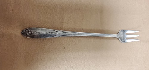 National Silver Co , Vintage Cocktail Fork