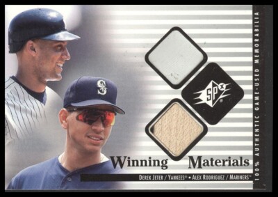 Derek Jeter / Alex Rodriguez 2000 SPx Winning Materials Update MEM#DJ-AR