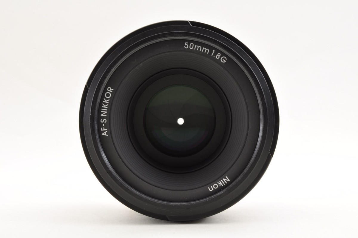 Nikon AF-S 50mm F/1.8 G NIKKOR Standard Lens w/Hood Mint