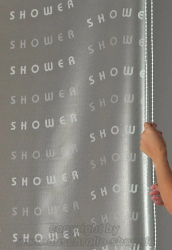 Ersatzvorhang Kassetten Duschrollo Seitenzug 134 cm Dekor nach Wahl -->ECO-DuR - Bild 11 von 14