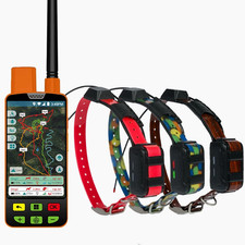 GPS Dog Collar Tracker Hound GPS Tracking Device with Handheld and 3 Training Co