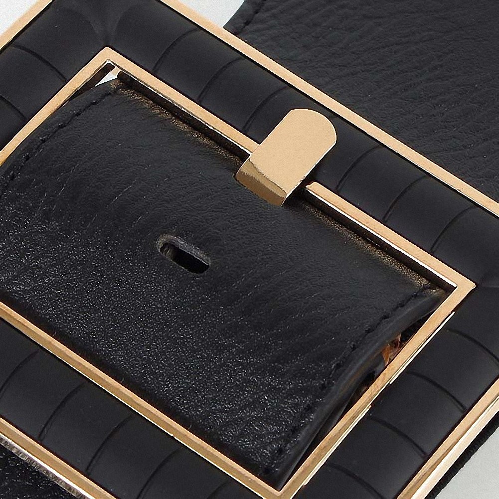 Women Wide Belt Stretch Elastic Band Wrap Cinch Retro High  display picture 2