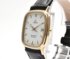 Orologio Uomo OMEGA SEAMASTER cal.1430 196.0267 Quadrante Bianco Quarzo Vintage JP