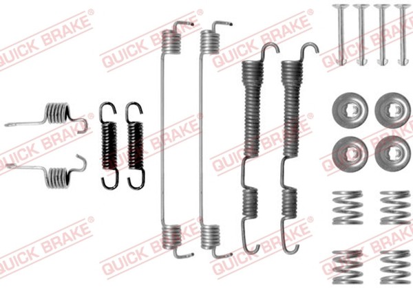 ZubehöRsatz Bremsbacken Quick Brake 105-0785 FüR Mitsubishi Space Star 16V DG1A-image