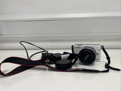 white Canon EOS M10 Camera, Pat Tested W10 - Image 1 of 4