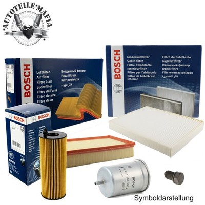 BOSCH Wechsel Filter Inspektions Satz Set Paket Service für OPEL