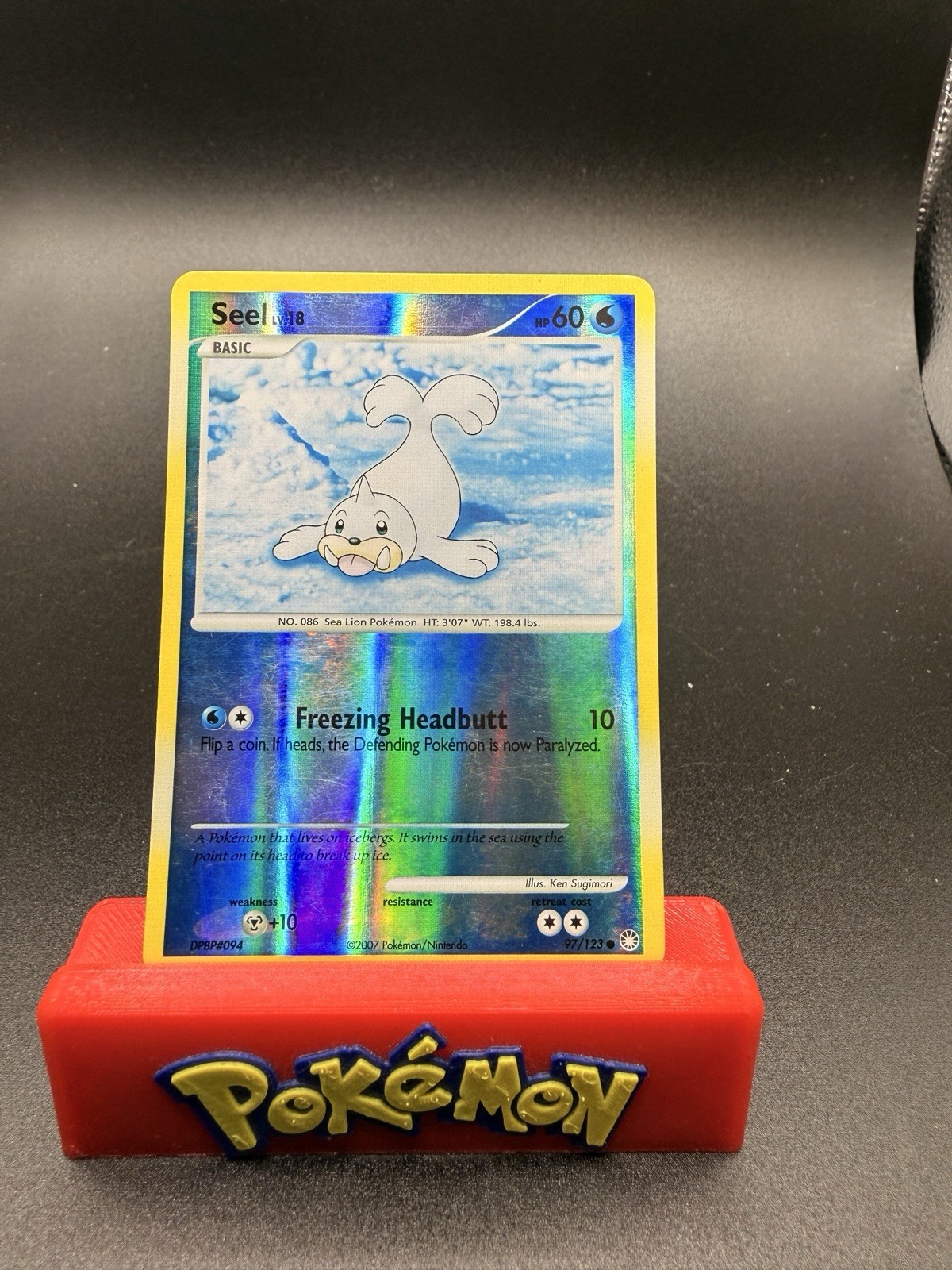 Seel 97/123 Common Mysterious Treasures Pokemon Reverse Holo LP
