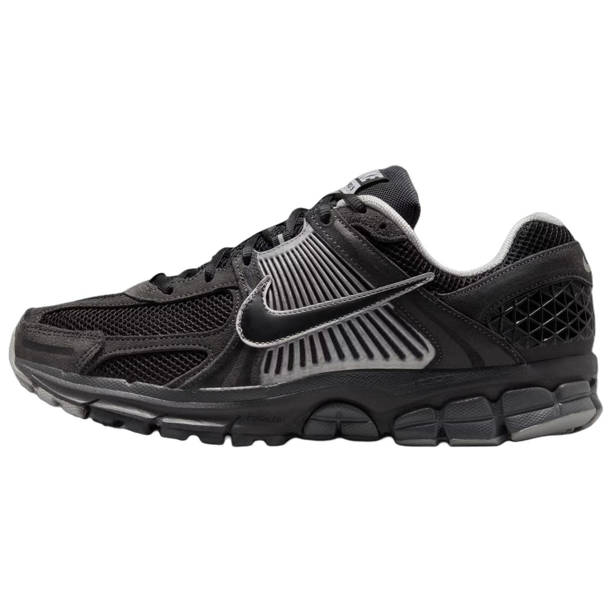 Nike Zoom Vomero 5 Breathable Running Shoes Unisex Black Gray