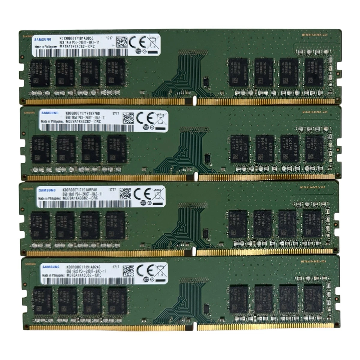 Samsung DDR4 SDRAM 32 GB Total Capacity Memory (RAM) for sale | eBay