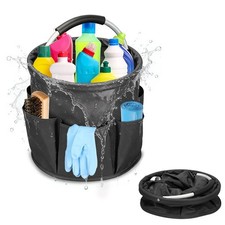 Cleaning Caddy for Cleaning Supplies, 17L Cleaning Supply Caddy with Handle F...