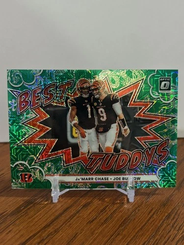 2025 Donruss Optic Choice Joe Burrow & Ja'Marr Chase DRAGON BEST TUDDIES 12/24