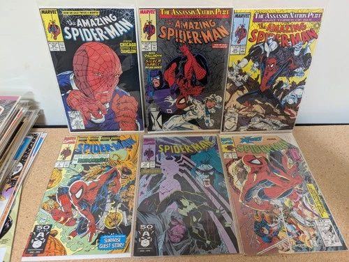 Spider-Man McFarlane  Lot 6 Issues  Amazing 307 321 322 & 6 14 16 Higher Grade