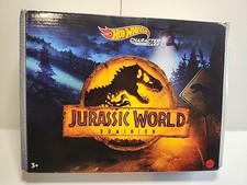 Hot Wheels Jurassic World Dominion Character Car 5 Pack Box Set Brand New