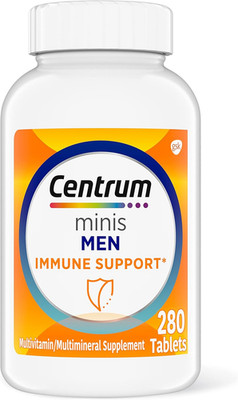 Minis Men'S Daily Multivitamin for Men for Immune Support with Zinc and Vitamin