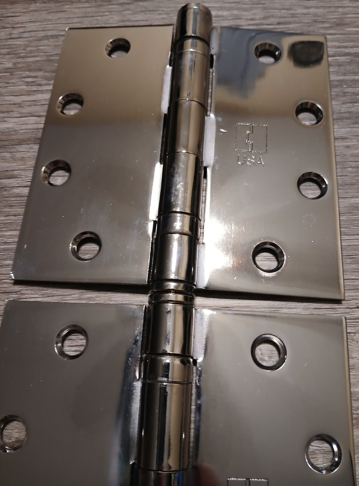 Hager BB1279 4.5"x4.5" Steel Door Hinge Full Mortise Ball Bearing