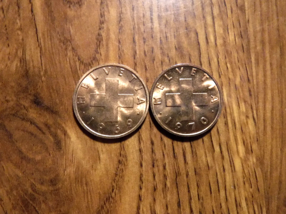 1970 Swiss Coins for sale | eBay