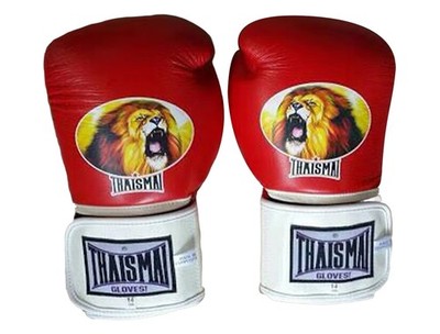 Lion KickBoxing Gloves Muaythai Protective Gear Polyurethane Punching Protector