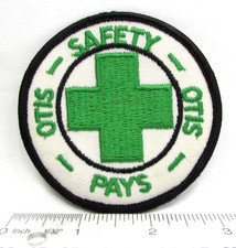 Vintage Otis Elevator Safety Pays Patch Farmington Connecticut Advertising