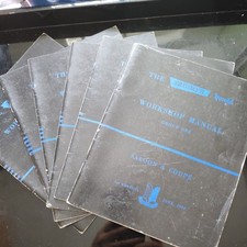 Set Of 6 The Triumph Herald Workshop Manuals Numbers 1-6 