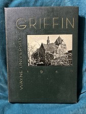 1947 Wayne State University Yearbook Detroit Michigan MI History Genealogy