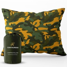 Small Backpacking Camping Pillow  Camp Pillow w/Machine-Washable Cover  Pac...