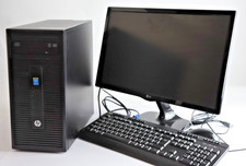 HP Desktop PC Computer Full Set up - Lot 4921