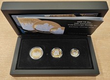 2020 VE Day 75th Anniversary 22ct gold proof sovereign set of 3 with CoA - Rare