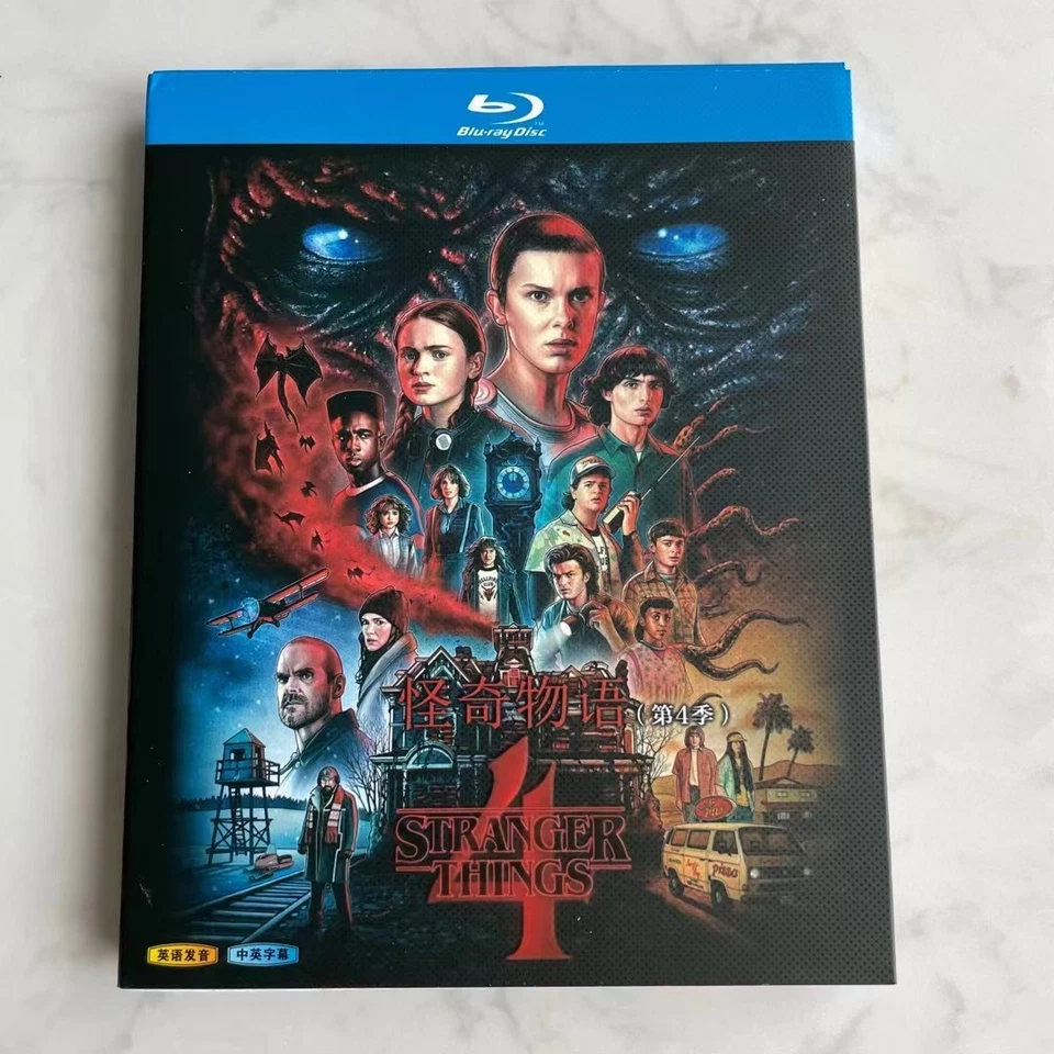 Stranger Things Season 4 (2022)2BD All Region New Box Set
