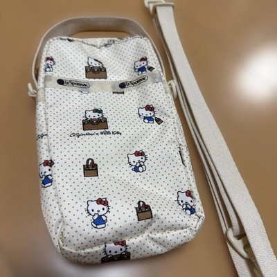 LeSportsac Schultertasche Hello Kitty 50th Anniversary Dot Pattern Neu