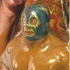 MIL MASCARAS FIGURE BLUE MASK PRO WRESTLING MEXICO CMLL NJPW AJPW WWF WWE