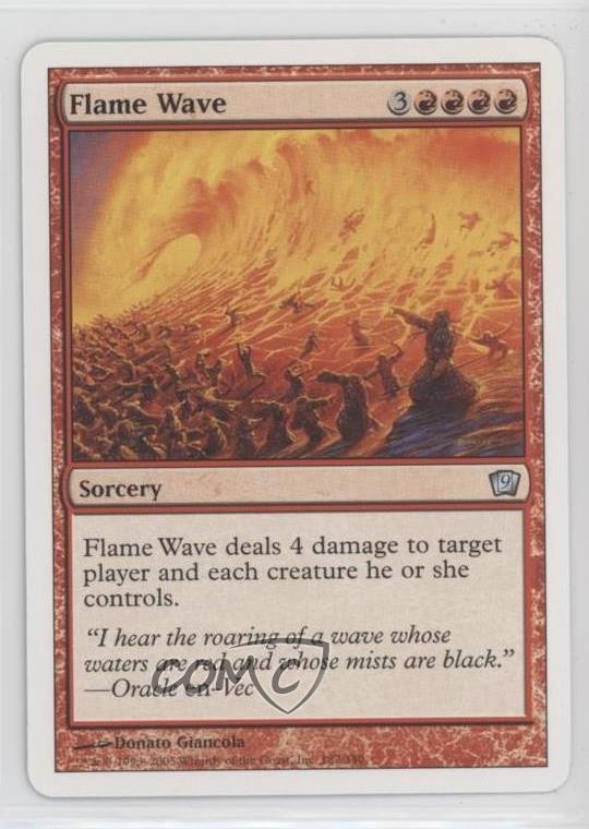 Flame Wave Magic: 9th Edition #182 2005