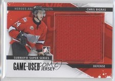 2013-14 ITG Heroes and Prospects Black Jersey /160 Chris Bigras #SSM-08 0f8