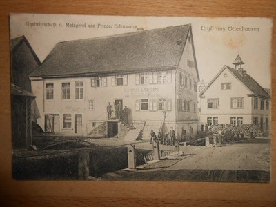 AK Ottenhausen Gasthaus b Steinheim Blomberg Vinsebeck Wöbel
