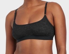 2 Pack Women's Lace Bralette - Auden  Black Large 38C, 36D, 38D New With Tags