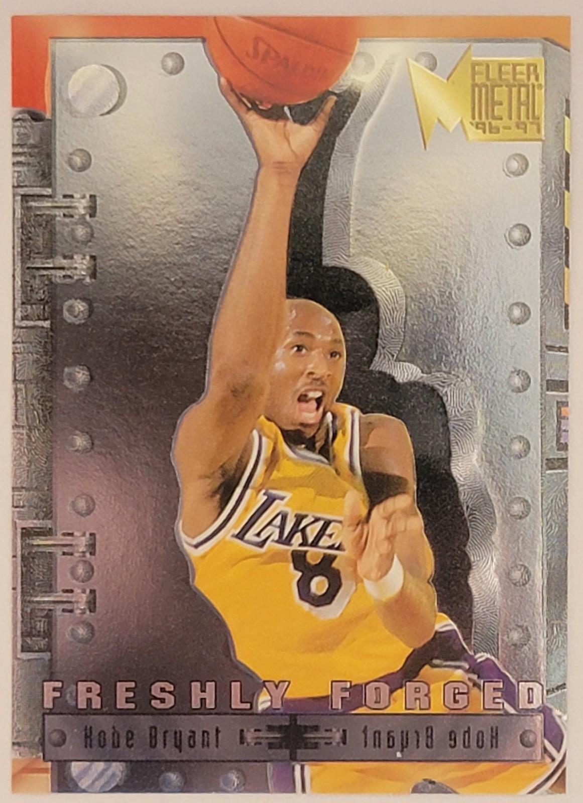 1996-97 Fleer Metal - Freshly Forged Kobe Bryant #3 (RC)