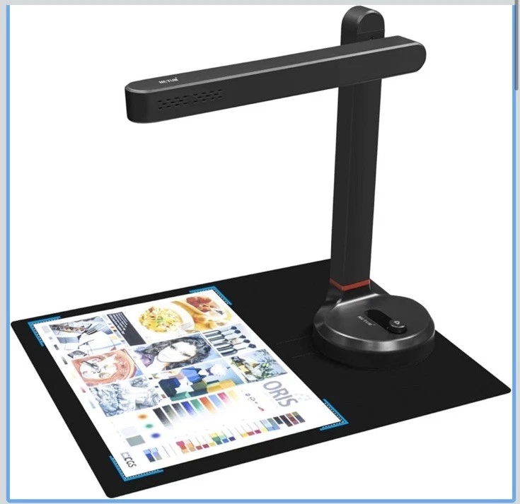 Book Scanner T101 Autofocus Document Scanner Max A4 A3 Size with Smart OCR Led - Image 2 of 4